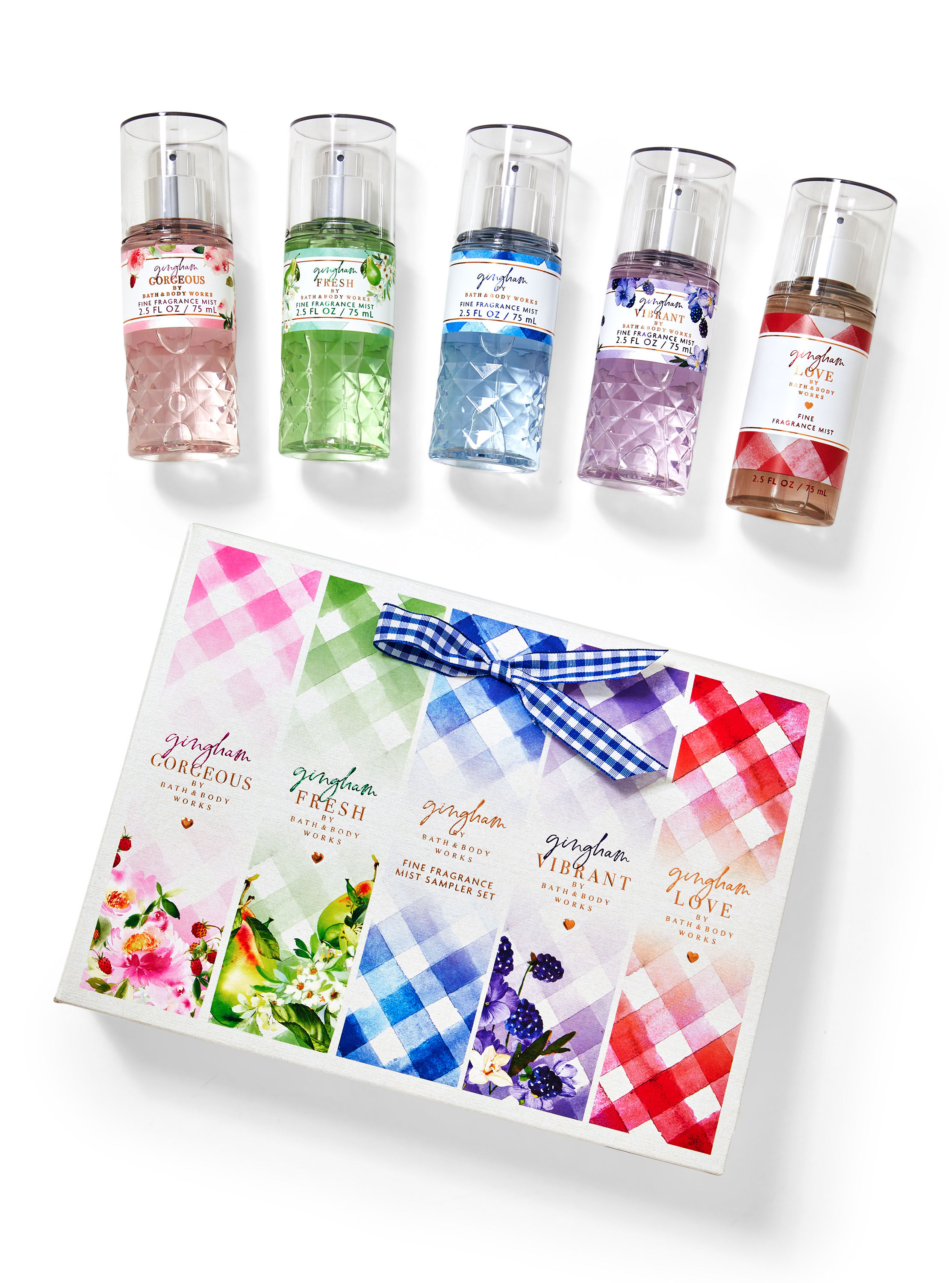 Mini Gift Box Set Gingham Sampler | Bath & Body Works Italy
