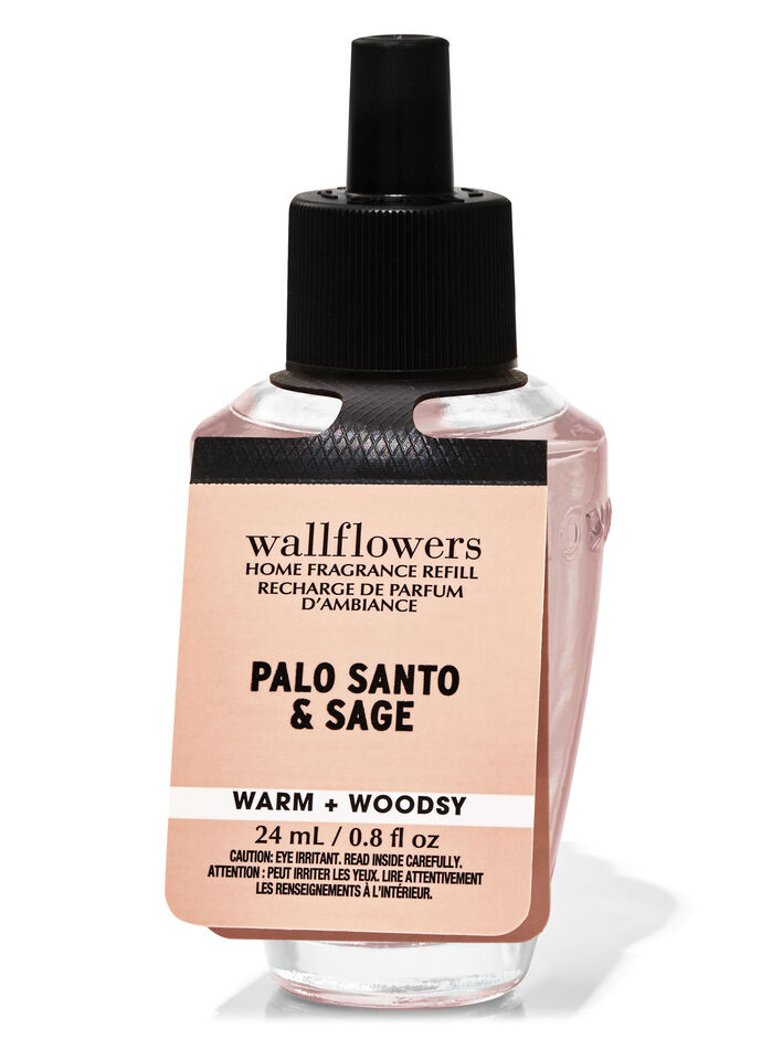 Palo Santo & Sage Home Fragrance/Home & Car Air fresheners/Wallflowers refill Bath & Body Works