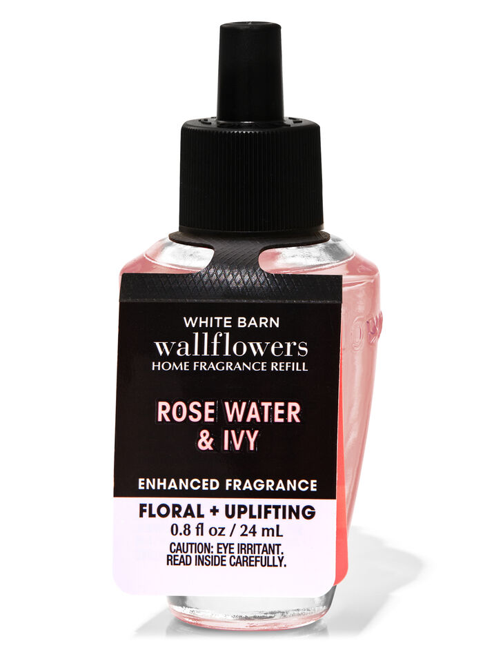 Rose Water & Ivy Home Fragrance/Home & Car Air fresheners/Wallflowers refill Bath & Body Works