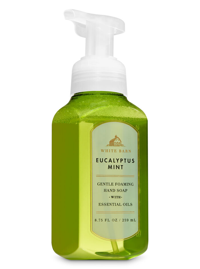 Eucalyptus Mint saponi e igienizzanti mani in evidenza cura delle mani Bath & Body Works