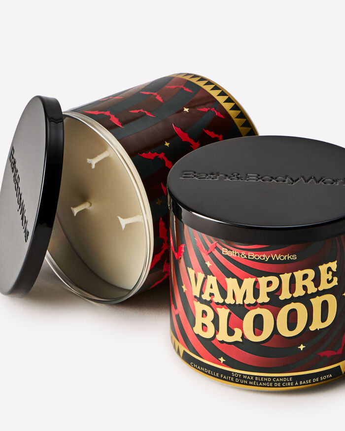 Vampire Blood CANDELE/Tutte le Candele/Candela a Tre Stoppini Bath & Body Works