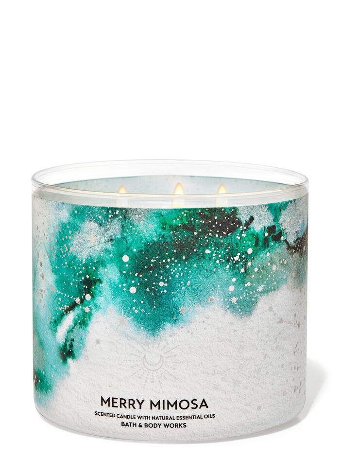 Merry Mimosa fragrance 3-Wick Candle