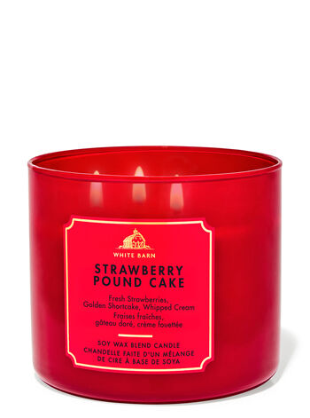 Strawberry Pound Cake Home Fragrance/Candles/All candles Bath & Body Works1