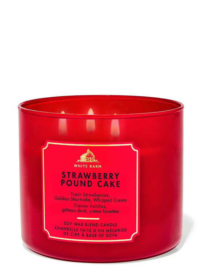 Strawberry Pound Cake Home Fragrance/Candles/All candles Bath & Body Works