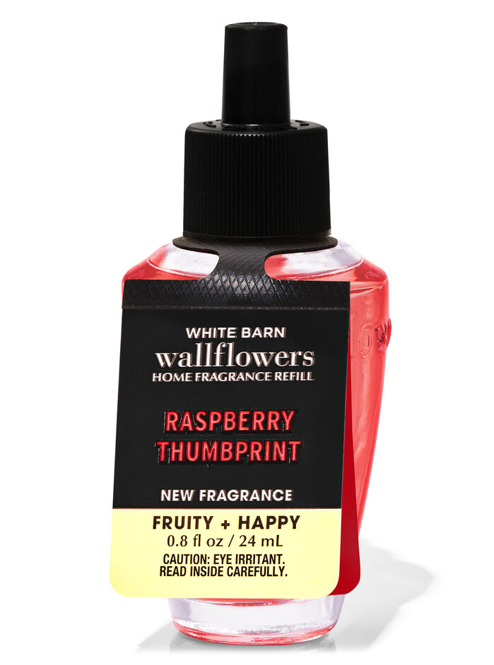 Raspberry Thumbprint Home Fragrance/Home & Car Air fresheners/Wallflowers refill Bath & Body Works