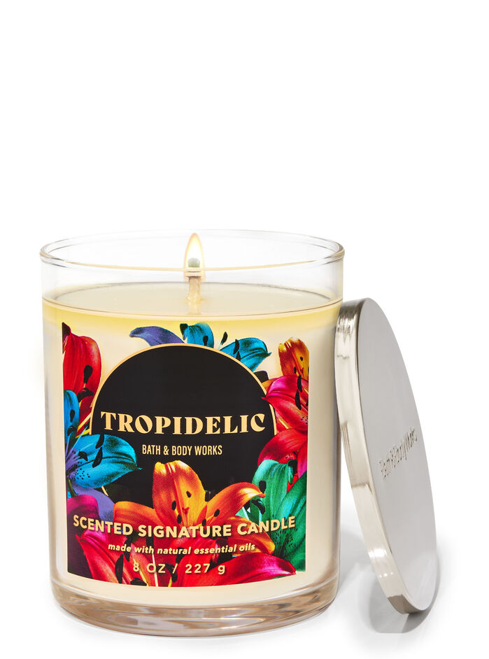 Tropidelic Home Fragrance/Candles/1-wick candles Bath & Body Works