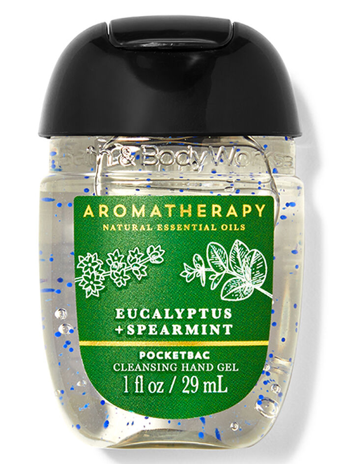 Eucalyptus Spearmint fragranza PocketBac Cleansing Hand Gel