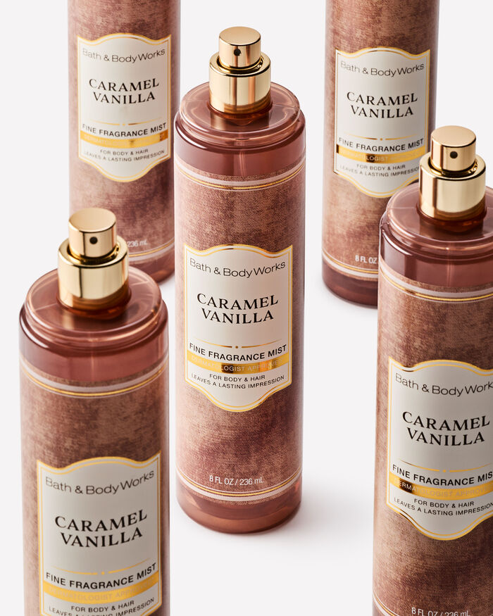 Caramel Vanilla Body care/Fragrance/Body sprays & mists Bath & Body Works