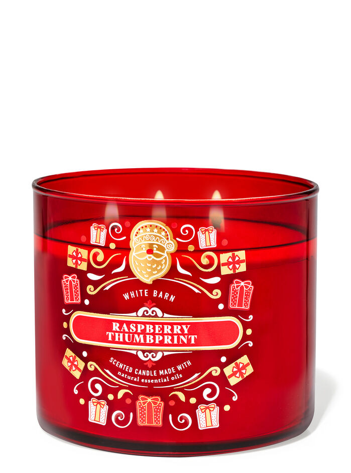 Raspberry Thumbprint Home Fragrance/Featured/White Barn collection Bath & Body Works