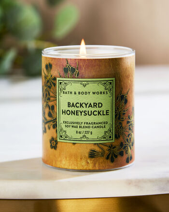 Backyard Honeysuckle Home Fragrance/Candles/1-wick candles Bath & Body Works4