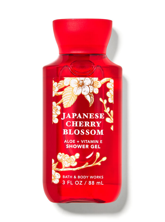 Japanese Cherry Blossom fragrance Travel Size Shower Gel