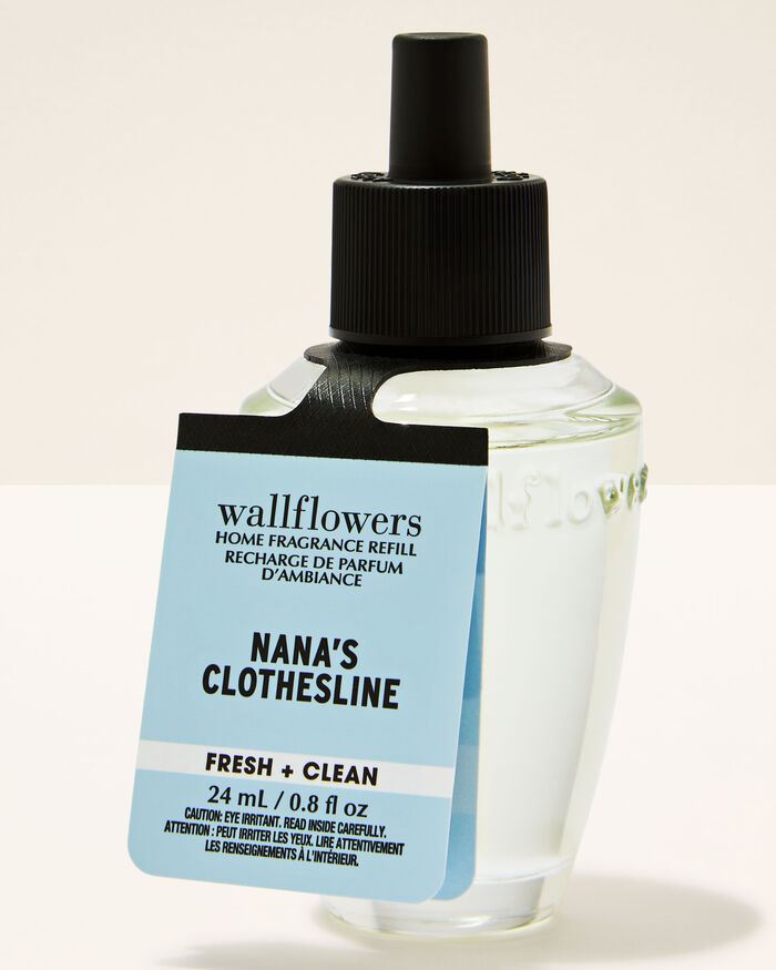 Nana's Clothesline Home Fragrance/Home & Car Air fresheners/Wallflowers refill Bath & Body Works