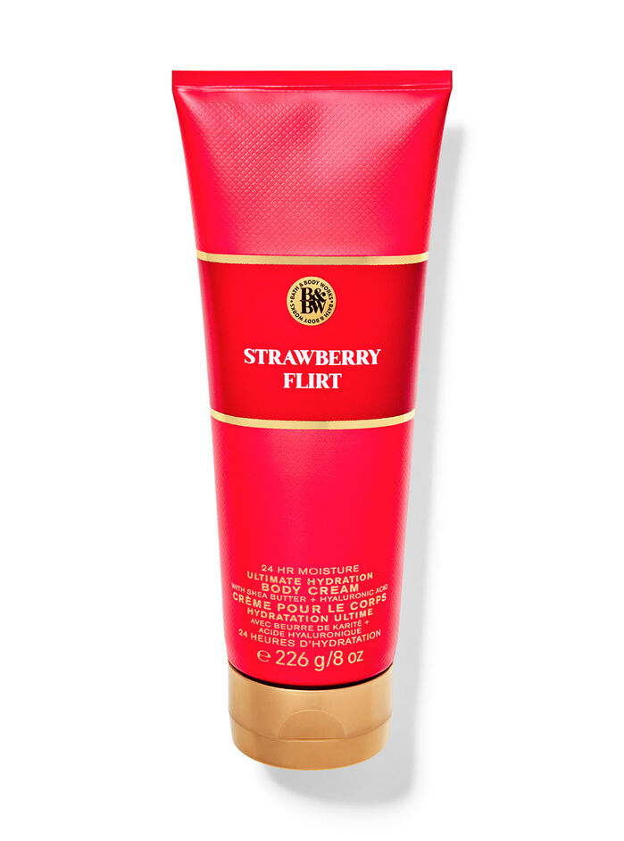 Strawberry Flirt Body care/Moisturizers/Body cream Bath & Body Works