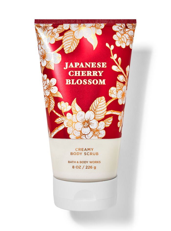 Japanese Cherry Blossom prodotti per il corpo bagno e doccia scrub esfoliante Bath & Body Works