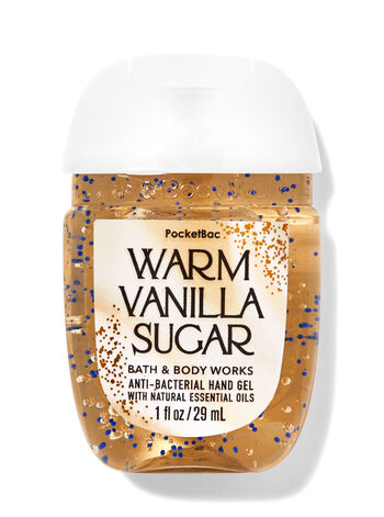 Warm Vanilla Sugar fragrance PocketBac Cleansing Hand Gel