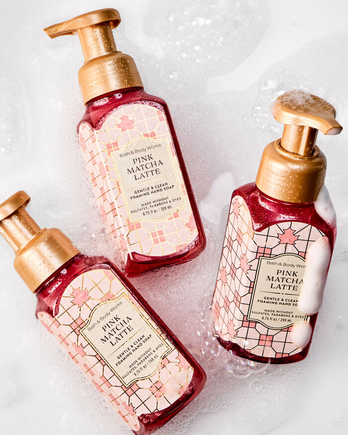 Pink Matcha Latte Hand Soaps & Sanitizers/Hand soaps/Foam soaps Bath & Body Works