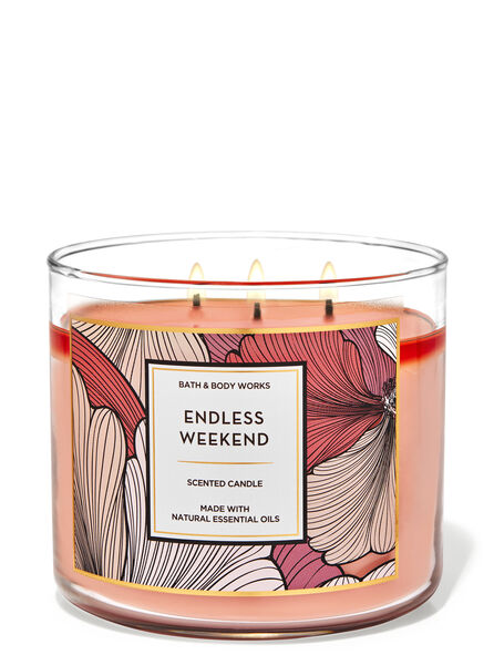 Endless Weekend fragranza Candela a 3 stoppini