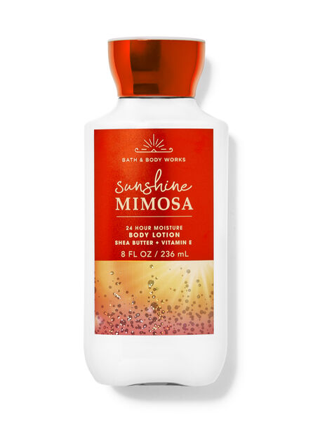 Sunshine Mimosa fragranza Latte corpo