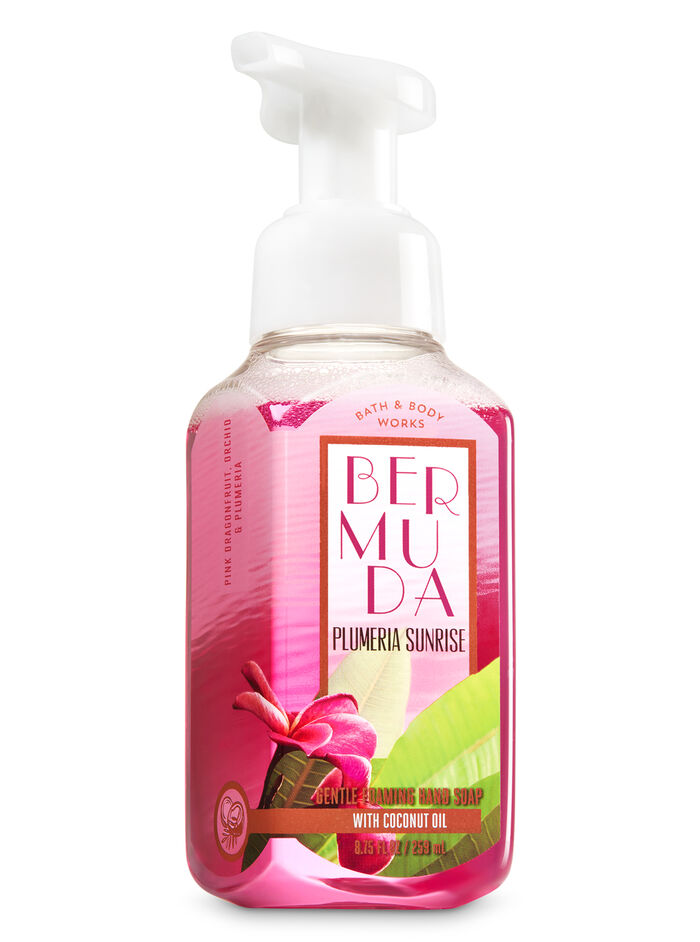Bermuda Plumeria Sunrise fragranza Gentle Foaming Hand Soap