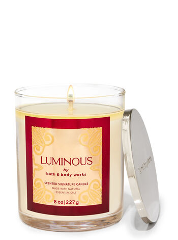 Luminous home fragrance candles 1-wick candles Bath & Body Works1