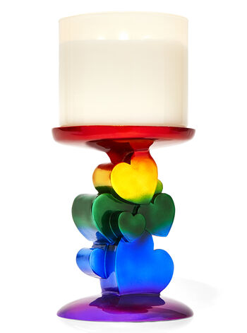 Piedistallo con cuori arcobaleno IDEE REGALO/COLLEZIONI/Accessories Bath & Body Works1