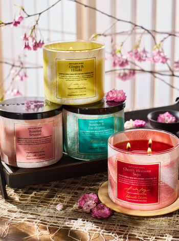 Roasted Sesame Home Fragrance/Candles/3-wick candles Bath & Body Works2