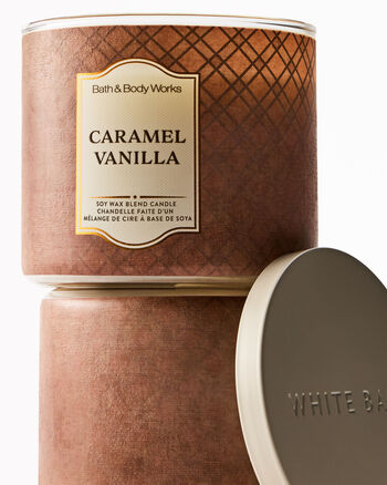Caramel Vanilla CANDELE/Tutte le Candele/Candela a Tre Stoppini Bath & Body Works2