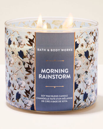 Morning Rainstorm Home Fragrance/Candles/3-wick candles Bath & Body Works1