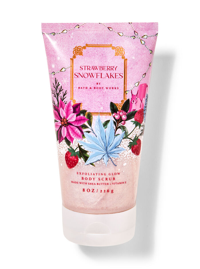 Strawberry Snowflakes Body care/Bath & Shower/Body scrub Bath & Body Works