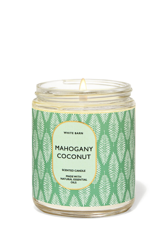 Mahogany Coconut Home Fragrance/Candles/1-wick candles Bath & Body Works