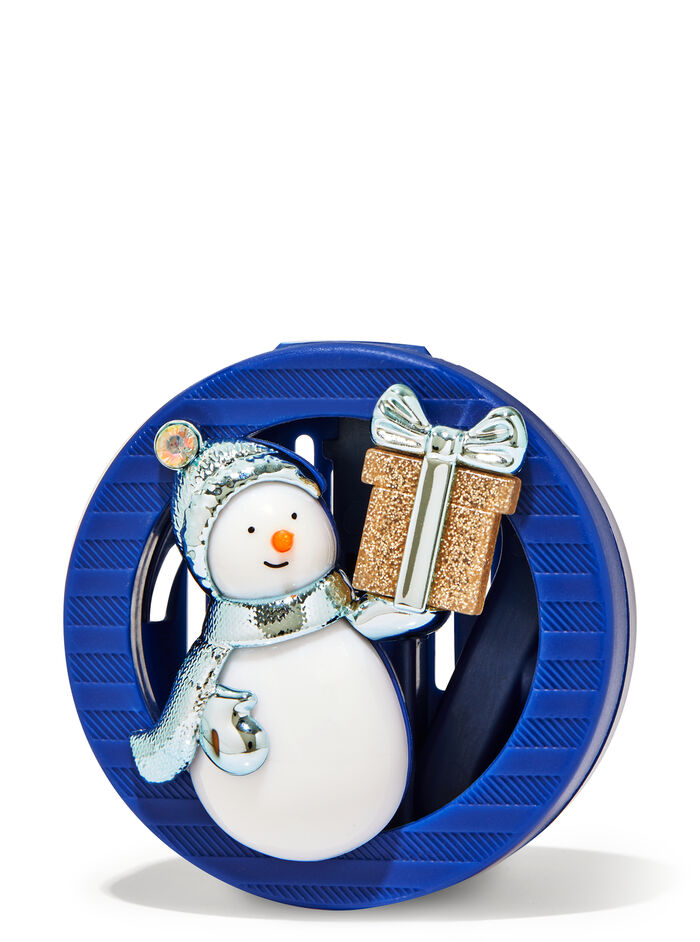 Pupazzo di neve che offre un regalo Home Fragrance/Home & Car Air fresheners/Car fragrance Bath & Body Works