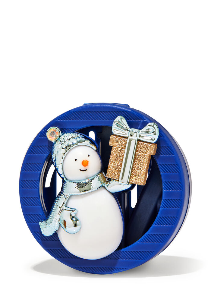 Snowman with Gift Visor & Vent Clip home fragrance home & car air fresheners car fragrance Bath & Body Works