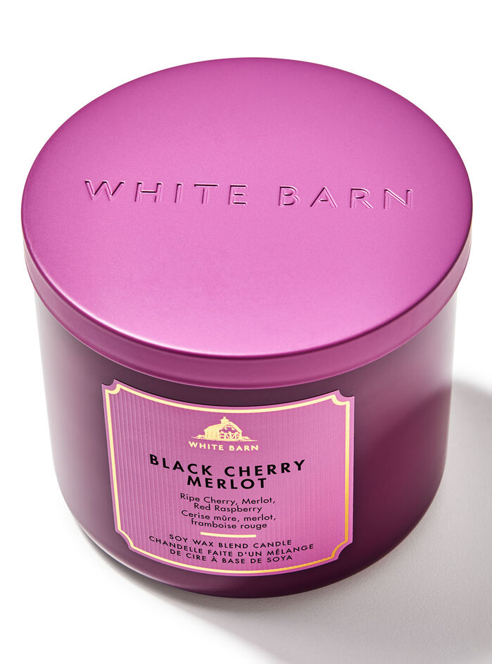 Black Cherry Merlot Home Fragrance/Featured/White Barn collection Bath & Body Works