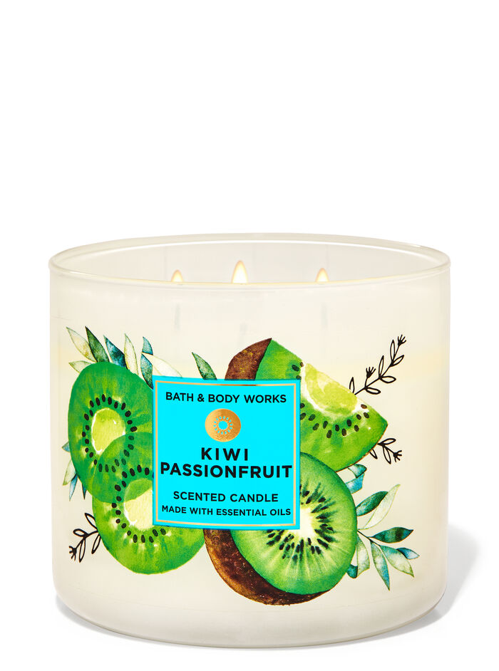 Aloha Kiwi Passionfruit fragranza Candela a 3 stoppini