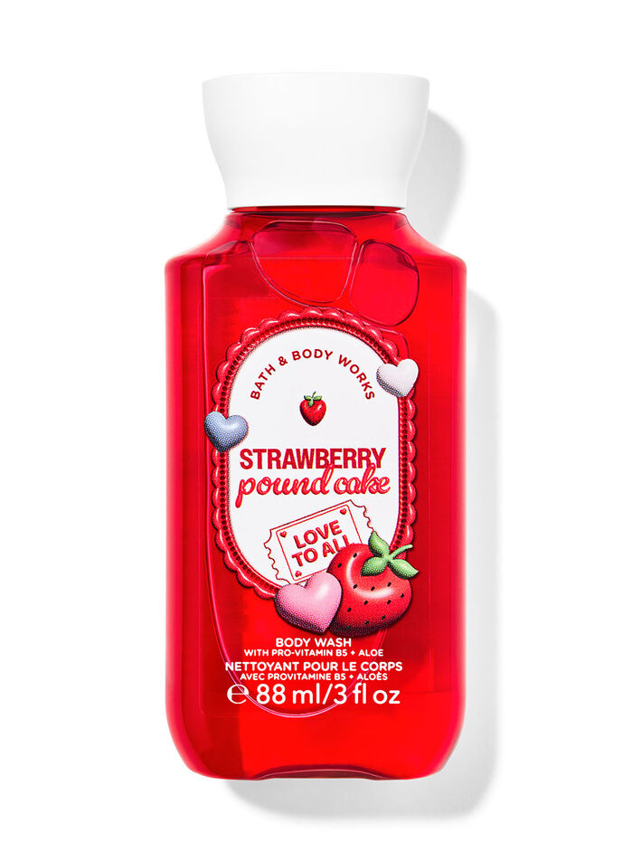 Strawberry Pound Cake Body care/Bath & Shower/Body wash & Shower gel Bath & Body Works