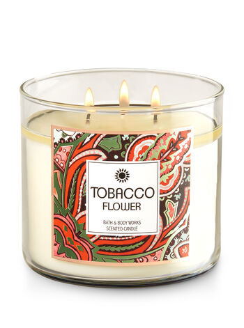 Tobacco Flower fragranza 3-Wick Candle