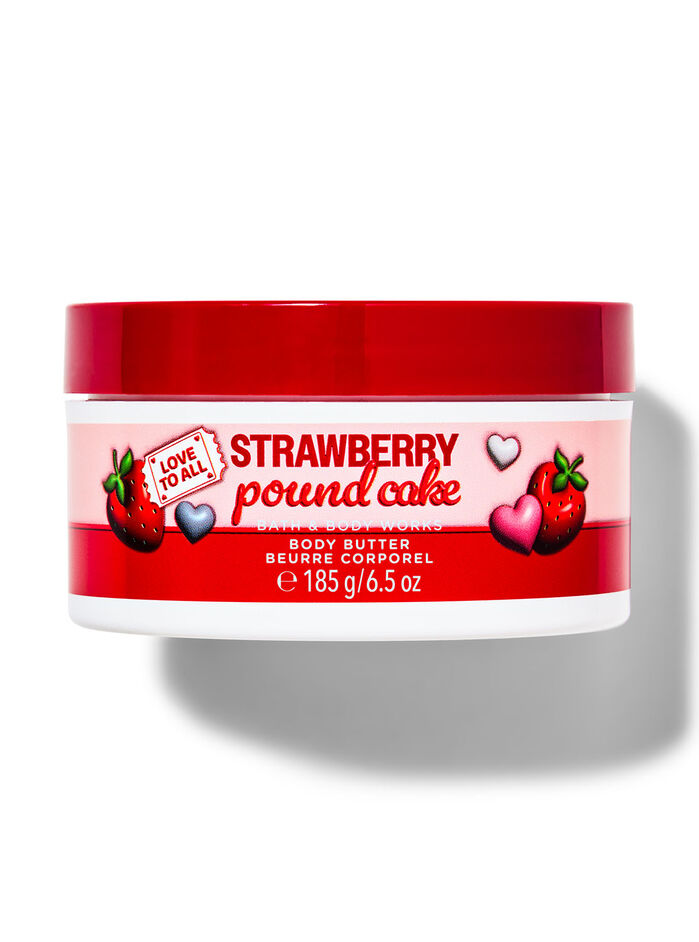 Strawberry Pound Cake Body care/Moisturizers/Body cream Bath & Body Works