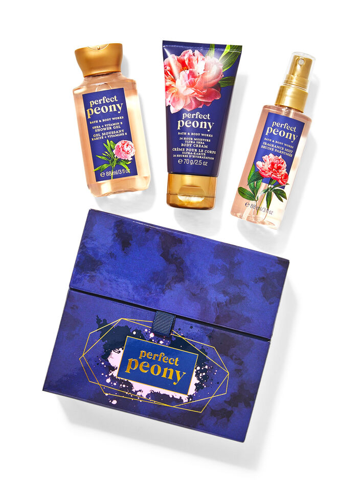 Perfect Peony fragranza Mini set regalo