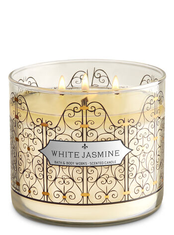 White Jasmine fragranza 3-Wick Candle