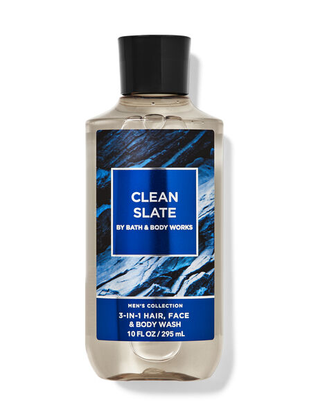 Clean Slate fragrance 3-in-1 Hair, Face &amp; Body Wash