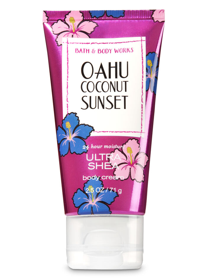 Oahu Coconut Sunset fragranza Travel Size Body Cream