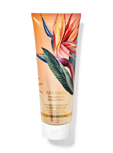 Bahamas Passionfruit & Banana Flower fragranza Crema corpo idratante