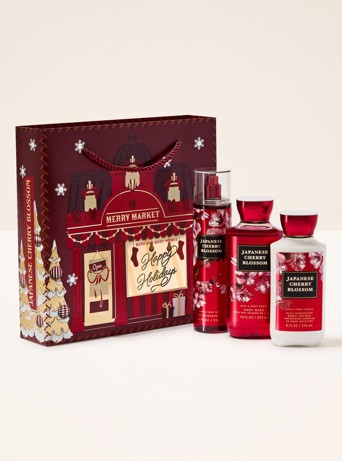 Japanese Cherry Blossom Prodotti per il corpo/SET REGALO/Cofanetti Corpo Bath & Body Works