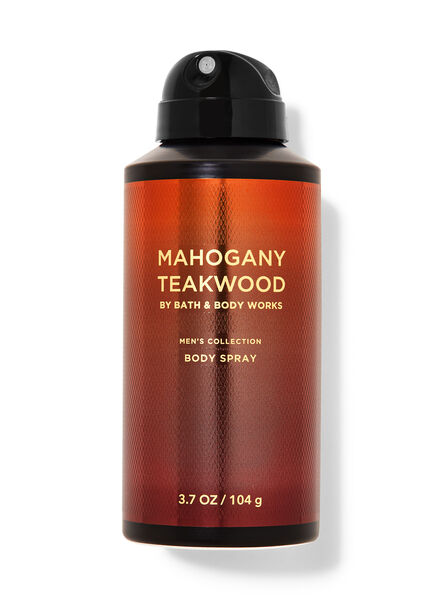 Mahogany Teakwood men's  shop man collection deodorant and parfume men's collection Bath & Body Works