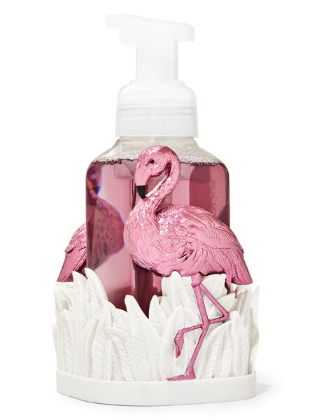 Fenicottero rosa fragranza Porta sapone delicato in schiuma