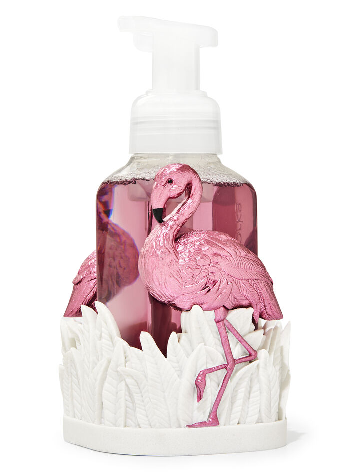 Pink Flamingo hand soaps & sanitizers hand sanitizers hand sanitizer holders Bath & Body Works