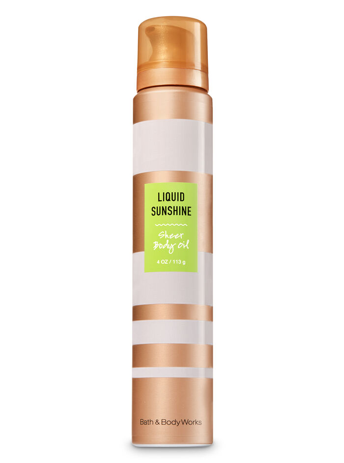 Liquid Sunshine Body care/Moisturizers/Body oil Bath & Body Works