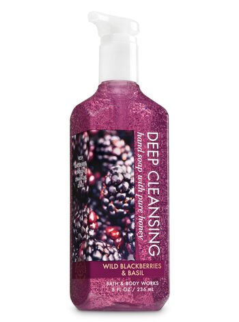 Wild Blackberries & Basil fragranza Deep Cleansing Hand Soap