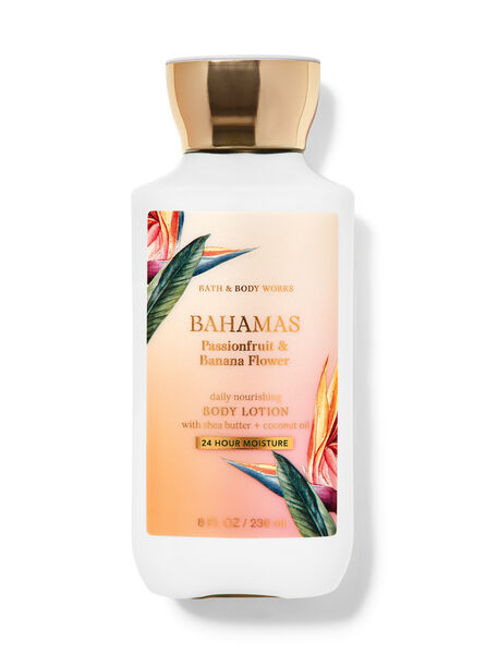 Bahamas Passionfruit & Banana Flower prodotti per il corpo idratanti corpo latte corpo idratante Bath & Body Works