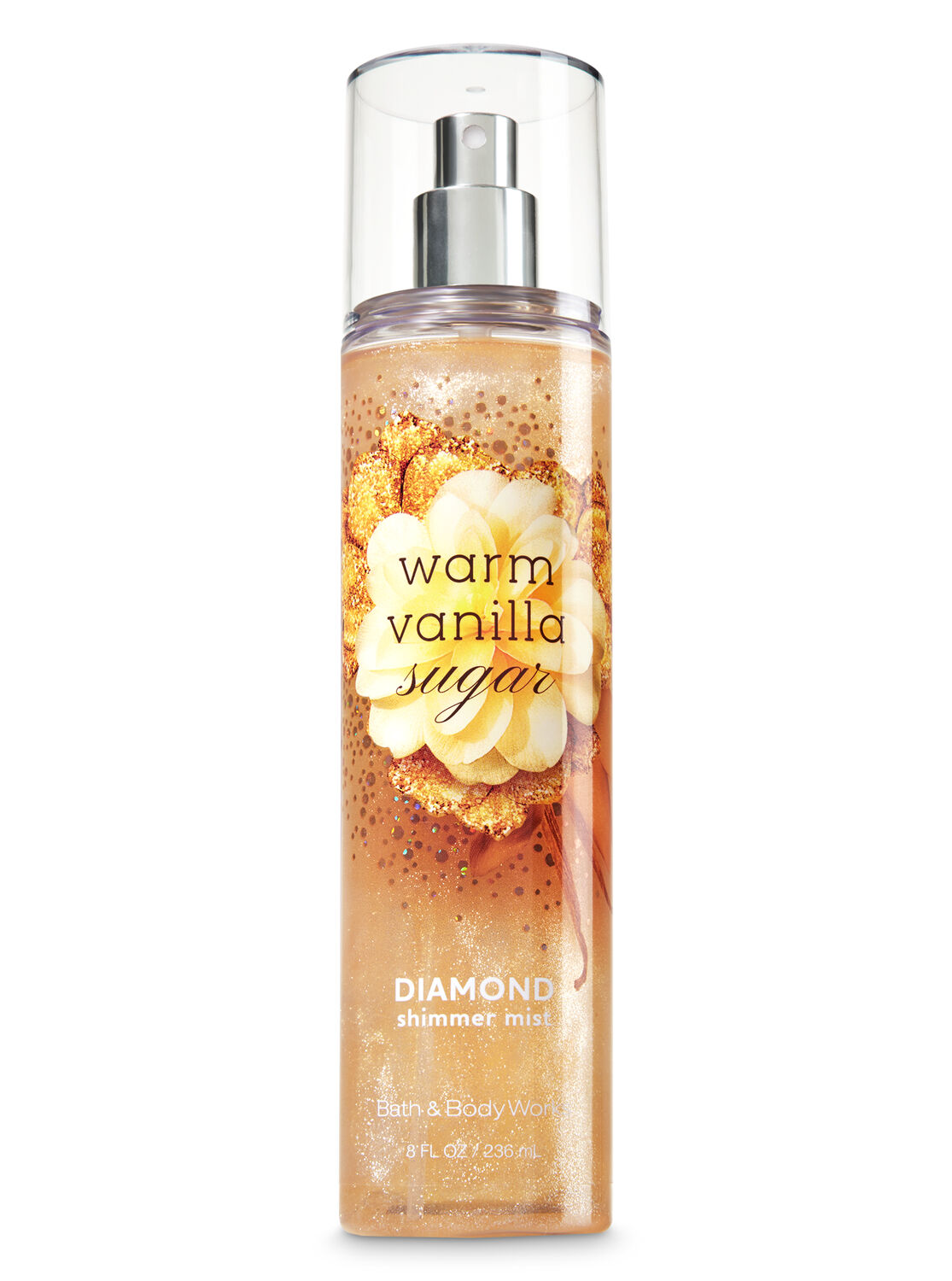 Diamond Shimmer Mist Warm Vanilla Sugar Bath Body Works